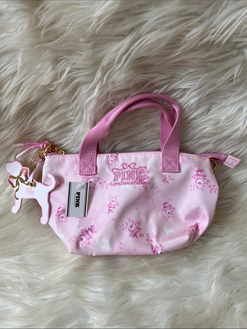 Victoria's Secret PINK Pink x Love Shack Fancy Mini Tote